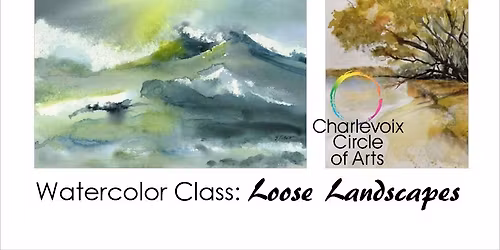 Watercolor Painting Class : Loose Landscapes