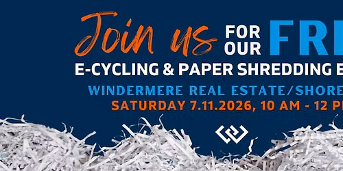 E-Waste Recycling and Paper Shredding Event