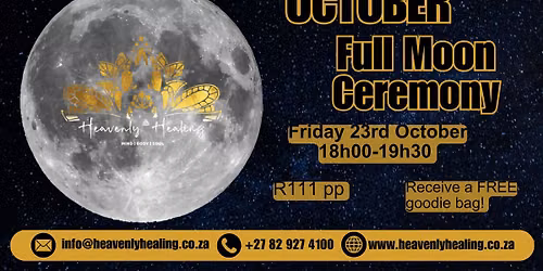 October Full Moon Ceremony 