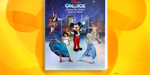 Disney On Ice Souvenir Book