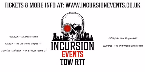 Incursion Events The Old World Singles RTT 02\/08\/26