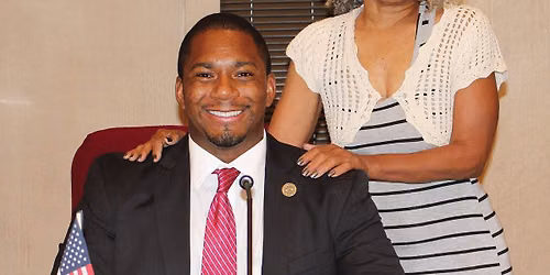 Swearing-in Of Lake County Board Member Vance D. Wyatt