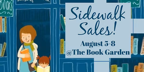 Sidewalk Sales @ The Book Garden