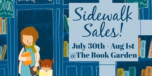 Sidewalk Sales @ The Book Garden