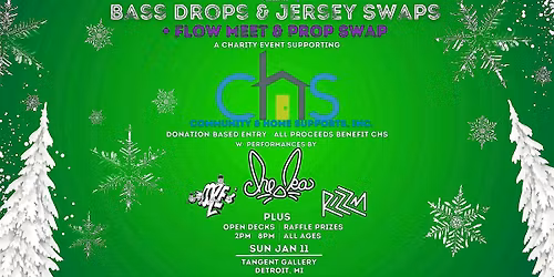 Bass Drops & Jersey Swaps + Flow Meet & Prop Swap: Winter Charity Edition