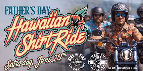 Father's Day Hawaiian Shirt Ride & Luau