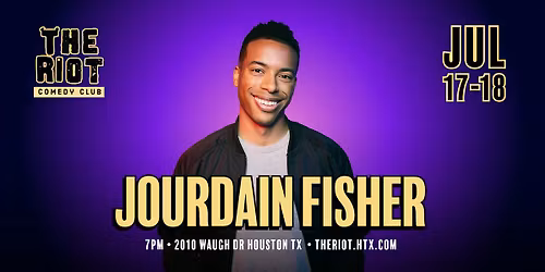 Jourdain Fisher (Tonight Show) Headlines The Riot Comedy Club