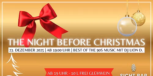 \ud83c\udf84The Night Before Christmas @SICHT.BAR\ud83c\udf84