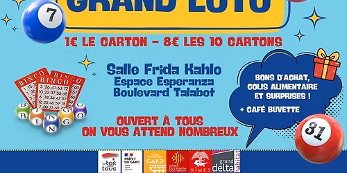 \ud83c\udf89 GRAND LOTO \ud83c\udf89