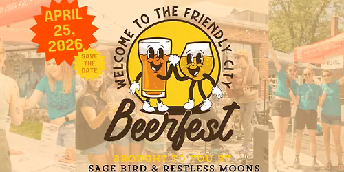 Friendly City Beer Fest in Downtown Harrisonburg presented by Sage Bird & Restless Moons