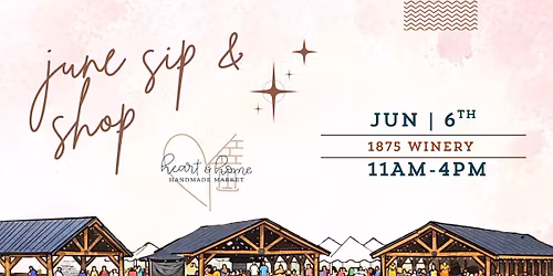 June Sip & Shop