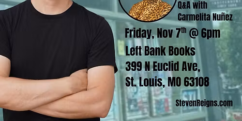 Steven Reigns reading at Left Bank Books