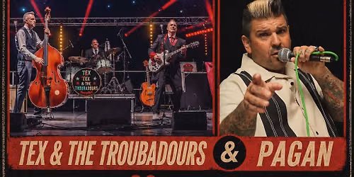 Charity Rock n Roll Night with Tex & The Troubadours + Pagan