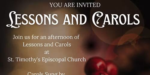 Lessons and Carols