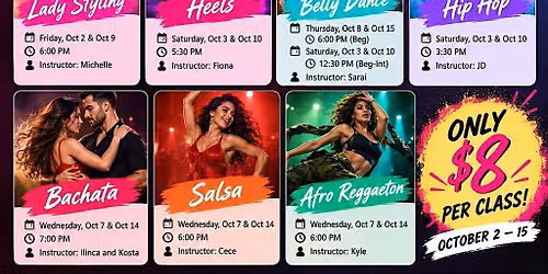 Looking for a fun way to try a new dance style?