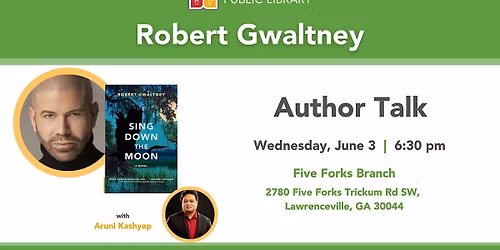 Author Talk with Robert Gwaltney