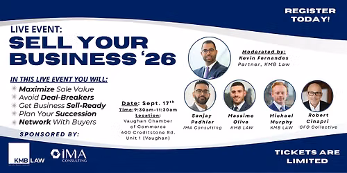 Sell Your Business '26
