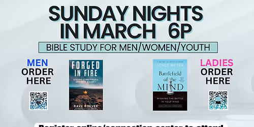 Sunday Nights in March