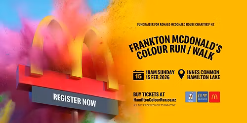 Frankton McDonald's Colour Run \/ Walk