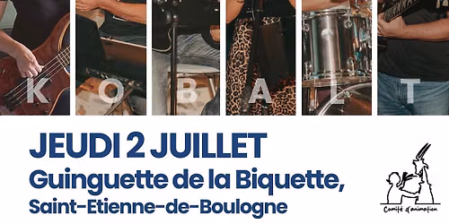 Concert KOBALT - Guinguette de St-Etienne-de-Boulogne