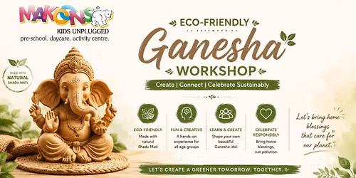 Eco Friendly Ganesha Making Workshop