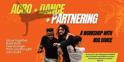 Acro+Dance+Partnering- A workshop with Nua Dance