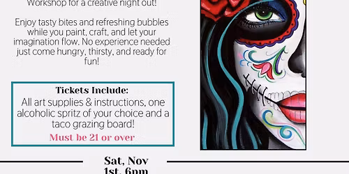 Spritz & Chips - Paint Night (Dia de los Muertos) 