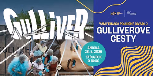 Gulliverove cesty - Pouličné predstavenie Spišského divadla