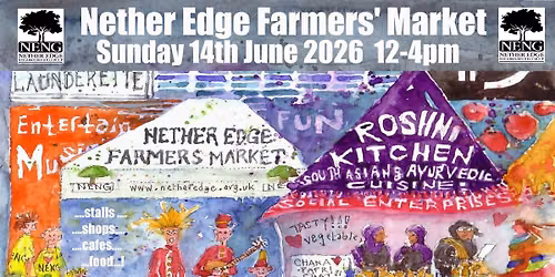 Summer Nether Edge Farmers' Market - Sunday 14 June 2026 - 12:00-16:00