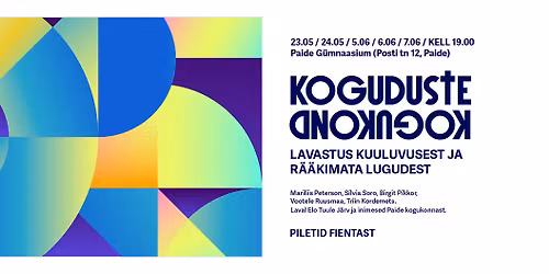 Lavastus: Kogudustekogukond