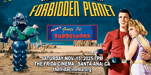 FORBIDDEN PLANET IN CINEMASCOPE + 2 GEORGE PAL PUPPETOONS RESTORED