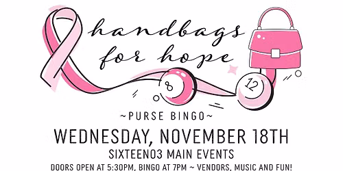 4th Annual Handbags for Hope