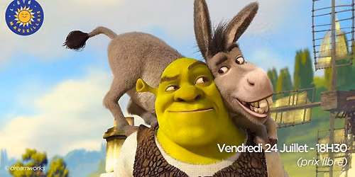 Projection du film Shrek au Talus