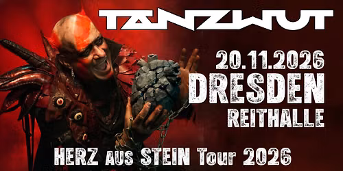 Tanzwut - Herz aus Stein Tour 2026 Dresden