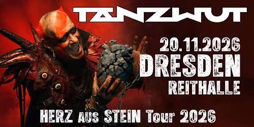 Tanzwut - Herz aus Stein Tour 2026 Dresden