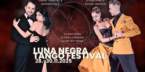 LUNA NEGRA TANGO FESTIVAL IN BERN