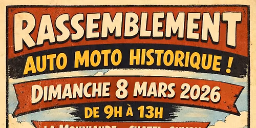 Rassemblement de v\u00e9hicules historiques et Prestige au profit du voyage scolaire des CM2