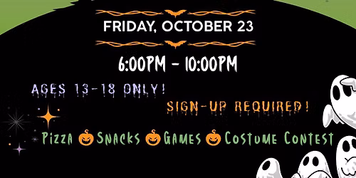 Teen Halloween Lock-In