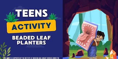 Teens Activity: Beaded Leaf Planters