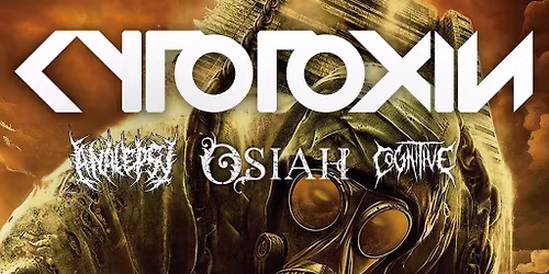 Cytotoxin, Analepsy, Osiah & Cognitive | Manchester