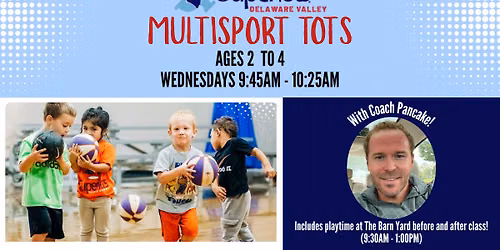 MultiSport Tots Ages 2 - 4 years