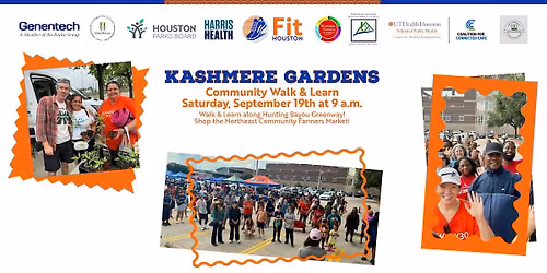 Fit Houston FREE Pop-Up Walk & Learn in Kashmere Gardens