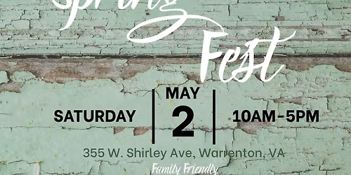 Fox Den Antiques Spring Fest