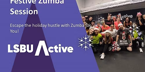 LSBU Active Festive Zumba Session