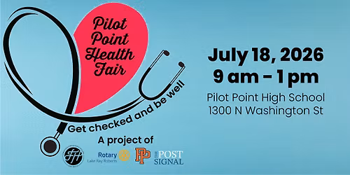 2026 Pilot Point Health Fair