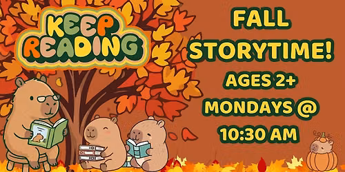 Storytime for Ages 2+ @ Library Meeting Room