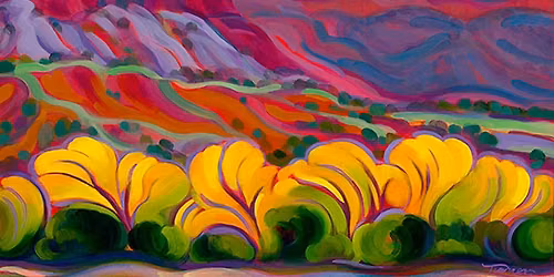Paint Night Out: \u201cAutumn Along the Rio Chama\u201d with Mickey and Laura