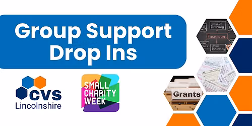 Small Charity Week - Group and Funding Support Drop Ins - Boston