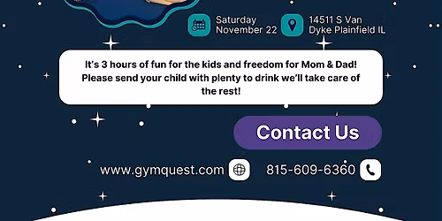Kids Night Out- GymQuest of Plainfield