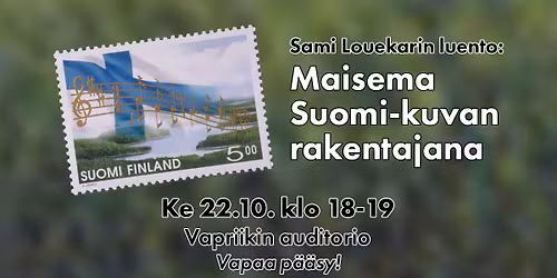 Luento: Maisema Suomi-kuvan rakentajana